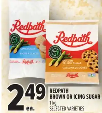 Metro REDPATH BROWN OR ICING SUGAR offer