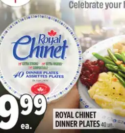 Metro ROYAL CHINET DINNER PLATES offer