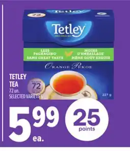 Metro TETLEY TEA offer