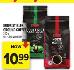 Metro IRRESISTIBLES GROUND COFFEE offer