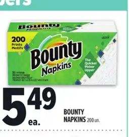 Metro BOUNTY NAPKINS offer