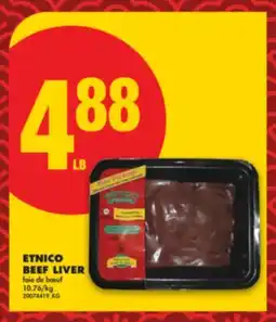 No Frills ETNICO BEEF LIVER offer