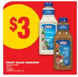 No Frills KRAFT SALAD DRESSING, 425 mL offer
