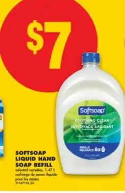 No Frills SOFTSOAP LIQUID HAND SOAP REFILL, 1.47 L offer