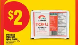 No Frills SUNRISE MEDIUM FIRM TOFU, 454 g offer