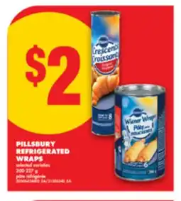 No Frills PILLSBURY REFRIGERATED WRAPS, 200-227 g offer