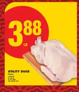 No Frills UTILITY DUCK offer