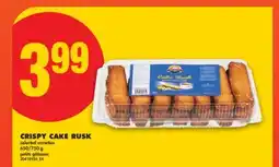 No Frills CRISPY CAKE RUSK, 650/750 g offer