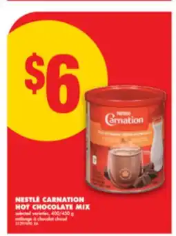No Frills NESTLÉ CARNATION HOT CHOCOLATE MIX, 400/450 g offer