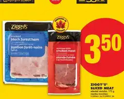 No Frills ZIGGY'S SLICED MEAT, 175 g offer