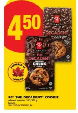 No Frills PC THE DECADENT COOKIE, 280/g offer