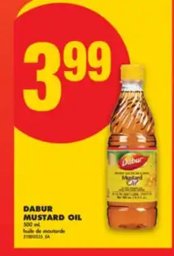No Frills DABUR MUSTARD OIL, 500 mL offer