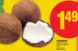 No Frills COCONUT offer