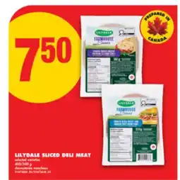 No Frills LILYDALE SLICED DELI MEAT, 400/500 g offer