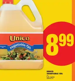 No Frills UNICO VEGETABLE OIL, 3 L offer