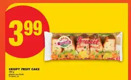 No Frills CRISPY FRUIT CAKE, 380 g offer