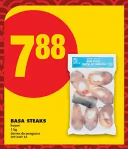 No Frills BASA STEAKS, 1 kg offer