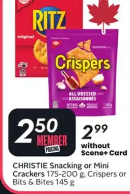 Sobeys Snacking or Mini Crackers offer