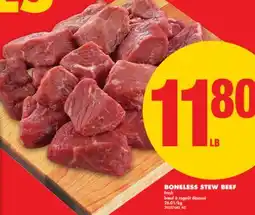 No Frills BONELESS STEW BEEF offer