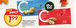 Sobeys White or Russet or Yellow Potatoes offer