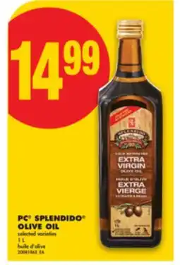No Frills PC SPLENDIDO OLIVE OIL, 1 L offer