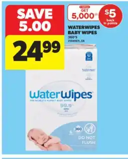 Real Canadian Superstore WATERWIPES BABY WIPES, 360' S offer