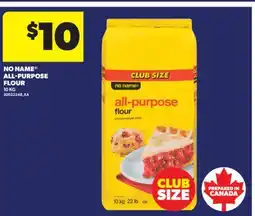 Real Canadian Superstore NO NAME ALL-PURPOSE FLOUR, 10 KG offer
