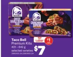 Real Canadian Superstore TACO BELL PREMIUM KITS, 401-642 G offer