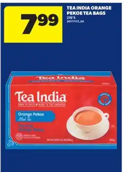 Real Canadian Superstore TEA INDIA ORANGE PEKOE TEA BAGS, 216'S offer