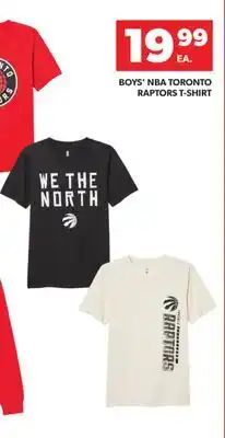 Real Canadian Superstore BOYS' NBA TORONTO RAPTORS T-SHIRT offer