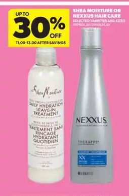Real Canadian Superstore SHEA MOISTURE OR NEXXUS HAIR CARE offer