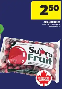 Real Canadian Superstore CRANBERRIES offer