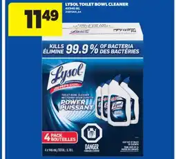Real Canadian Superstore LYSOL TOILET BOWL CLEANER, 4X946 ML offer