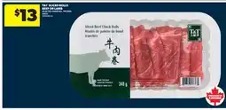 Real Canadian Superstore T&T SLICED ROLLS BEEF OR LAMB, , 340 G offer