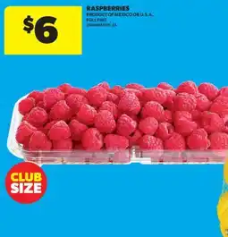 Real Canadian Superstore RASPBERRIES offer