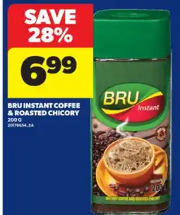 Real Canadian Superstore BRU INSTANT COFFEE & ROASTED CHICORY, 200 G offer