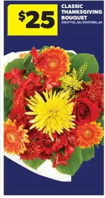Real Canadian Superstore CLASSIC THANKSGIVING BOUQUET offer