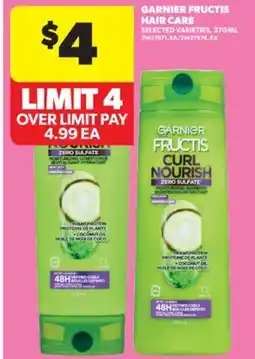 Real Canadian Superstore GARNIER FRUCTIS HAIR CARE, 370 ML offer
