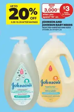 Real Canadian Superstore JOHNSON AND JOHNSON BABY NEEDS offer