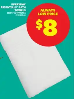 Real Canadian Superstore EVERYDAY ESSENTIALS BATH TOWELS offer