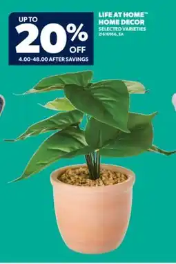 Real Canadian Superstore LIFE AT HOME HOME DECOR offer