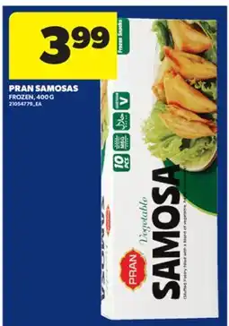 Real Canadian Superstore PRAN SAMOSAS, 400 G offer