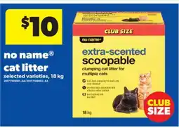 Real Canadian Superstore NO NAME CAT LITTER, 18 KG offer