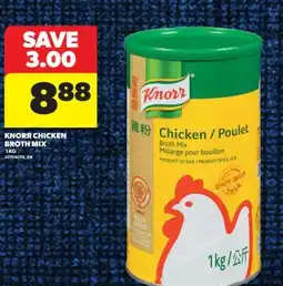 Real Canadian Superstore KNORR CHICKEN BROTH MIX, 1 KG offer