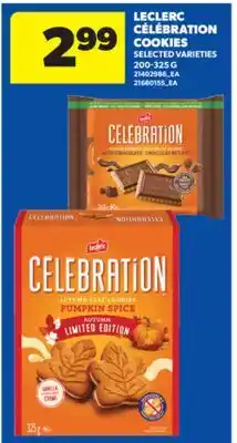 Real Canadian Superstore LECLERC CÉLÉBRATION COOKIES, 200-325 G offer