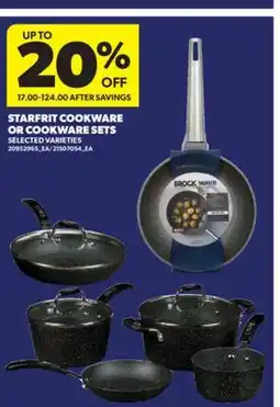 Real Canadian Superstore STARFRIT COOKWARE OR COOKWARE SETS offer