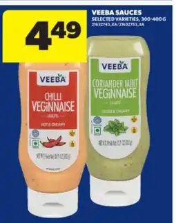 Real Canadian Superstore VEEBA SAUCES, 300-400 G offer