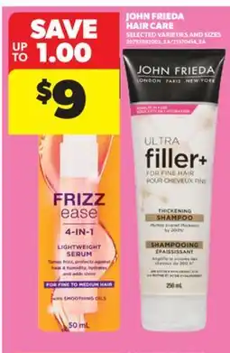 Real Canadian Superstore JOHN FRIEDA HAIR CARE offer