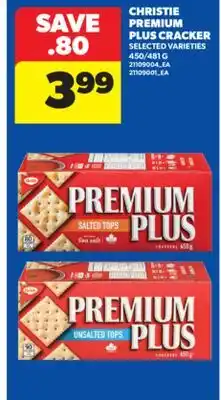 Real Canadian Superstore CHRISTIE PREMIUM PLUS CRACKER, 450/481 G offer