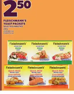 Loblaws FLEISCHMANN'S YEAST PACKETS, 24 G offer